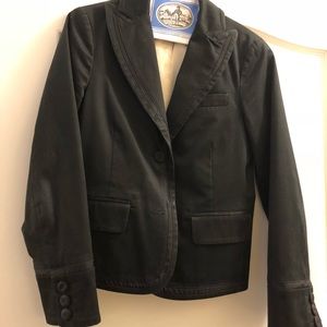 Women’s Black Cropped Marc Jacobs Blazer - Size 2